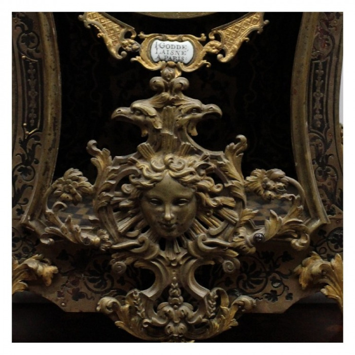 AN 18TH CENTURY, REGENCE PERIOD, BOULLE BRACKET CLOCK. CIRCA. 1715.